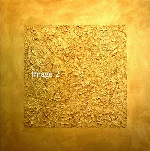 gold abstract painting